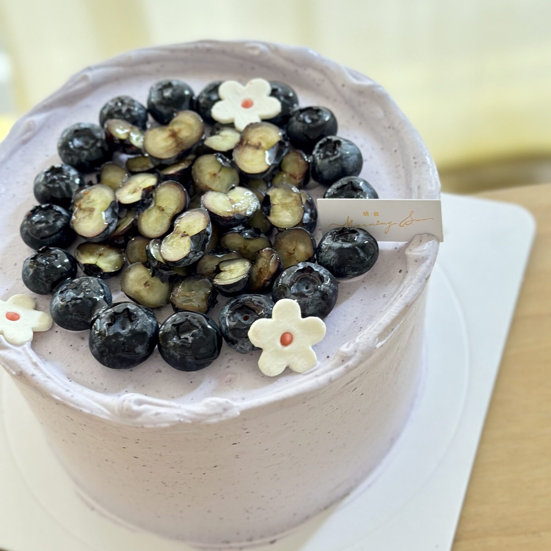 藍莓生日蛋糕(夏季)